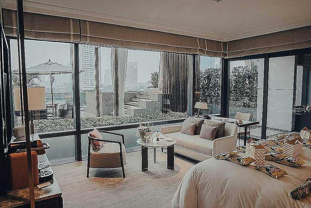 Ocean view suite with private terrace facing the sea